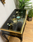 Vintage Oriental Lacquered Console Table (SKU87)