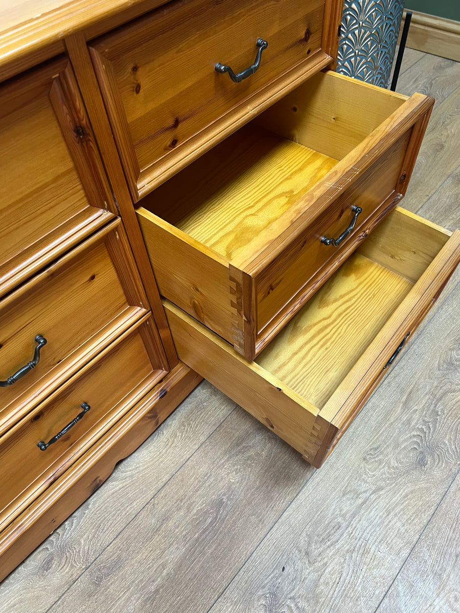 Large Pine Chest of 6 Drawers (SKU178)