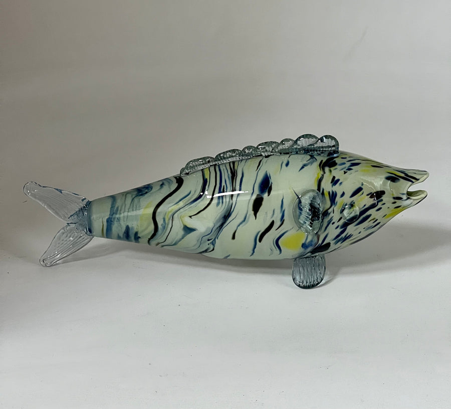 Mid Century Retro Art glass Fish (SKU469)