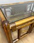 Vintage Bamboo Coffee Table (SKU103)