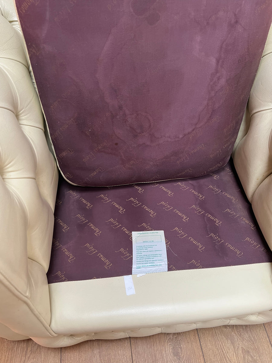 Leather Chesterfield Chair Thomas Lloyd (SKU65)