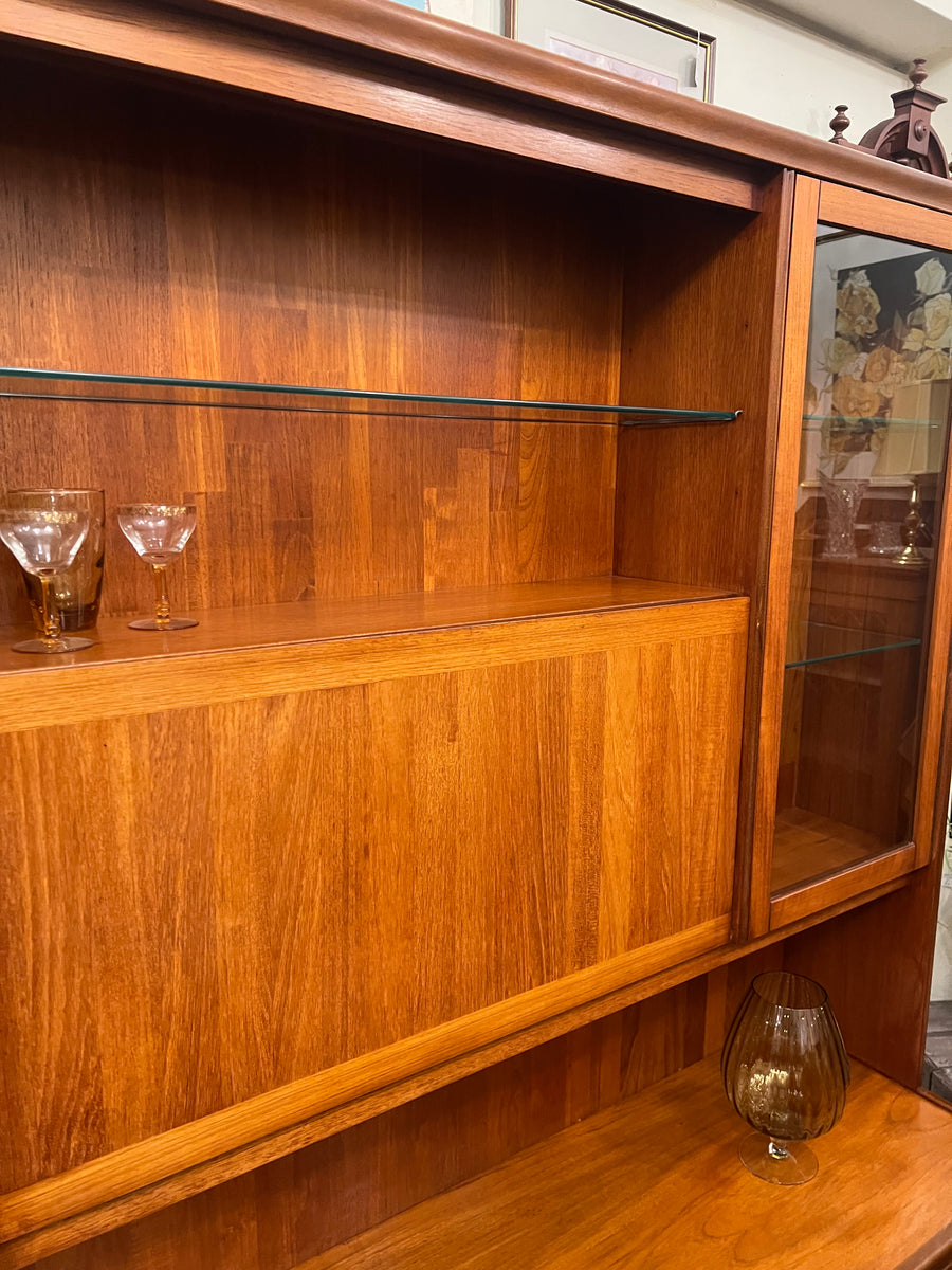 William Lawrence Teak Sideboard Drinks Cabinet Display (SKU71)