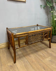 Vintage Bamboo Coffee Table (SKU103)