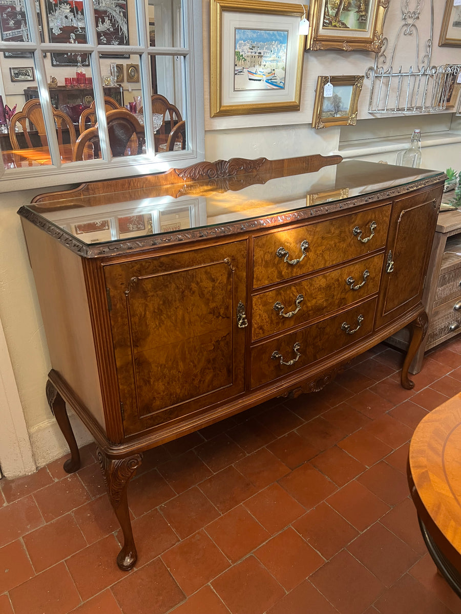 Vintage Burr Walnut Sideboard (SKU83)