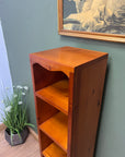 Tall Narrow Wooden Bookcase (SKU123)