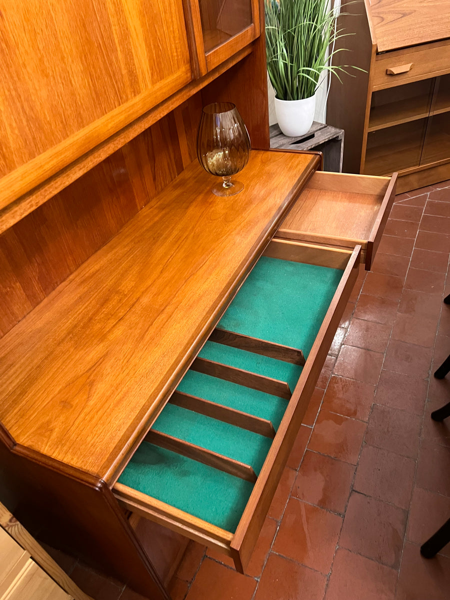 William Lawrence Teak Sideboard Drinks Cabinet Display (SKU71)