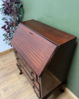 Vintage Mahogany Bureau With Key (SKU143)