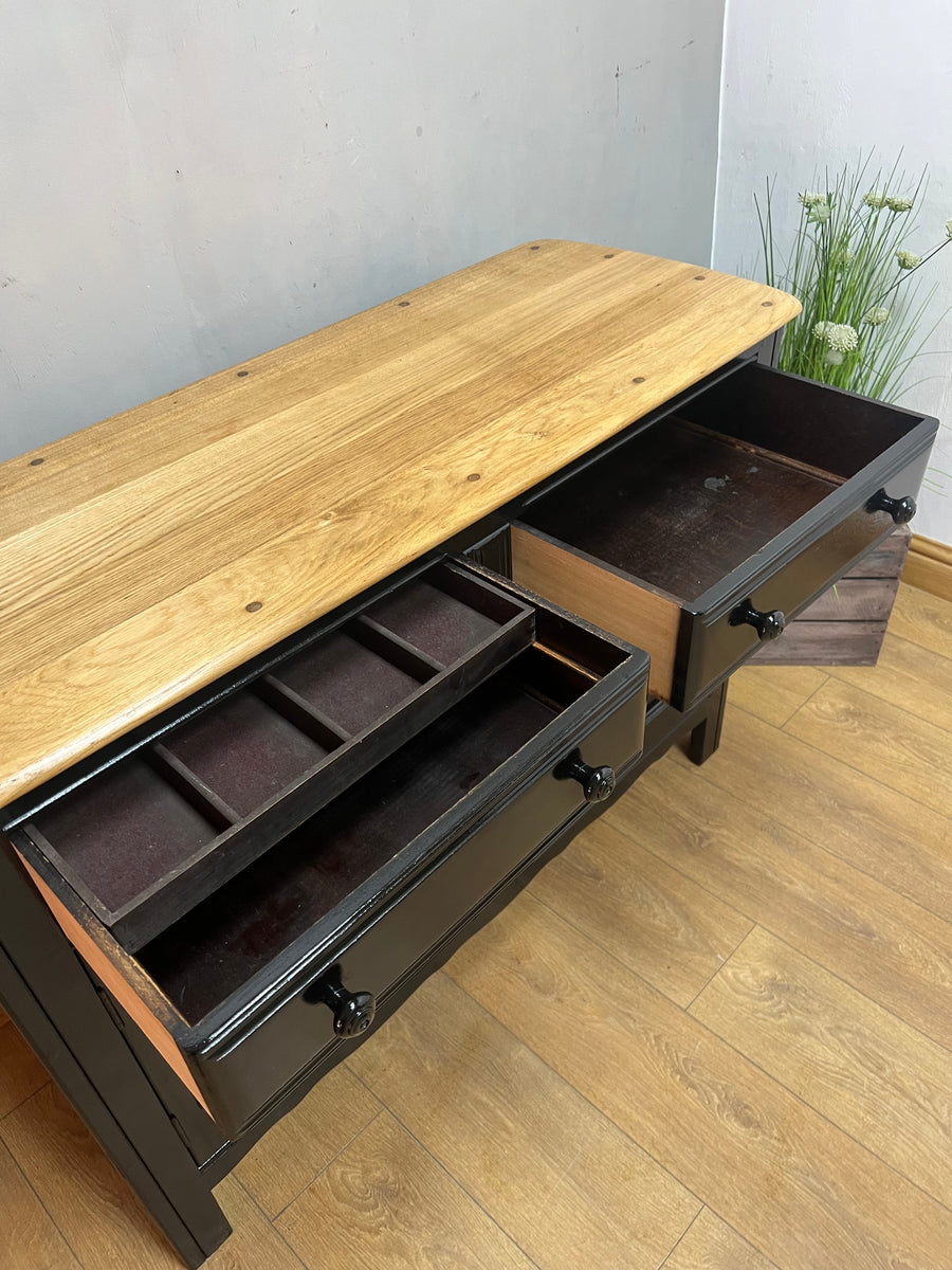 Vintage Ercol Sideboard Black Base (SKU087)