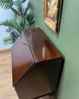 Vintage Mahogany Bureau With Key (SKU132)