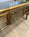 Vintage Bamboo Coffee Table (SKU103)