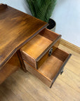 Vintage Wooden Dressing Table With Single Mirror (SKU158)