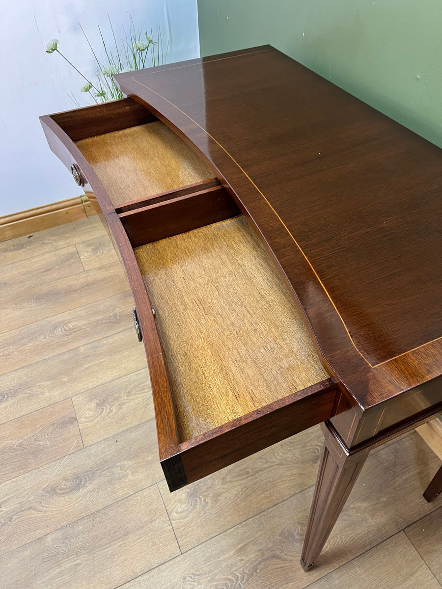 Vintage Large Inlaid Console Side Table (SKU248)