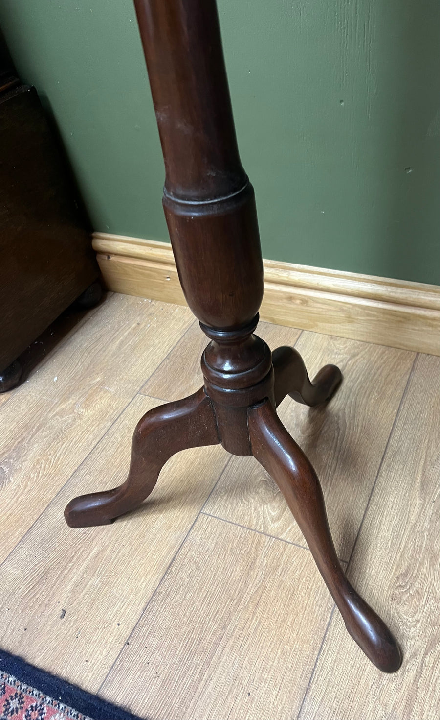 Antique Wooden Tall Plant Stand (SKU710)