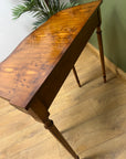 Vintage Reprodux Yew Wood Console Table (SKU229)