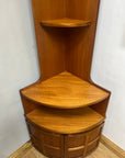 Retro Teak 1960s Nathan Corner Cabinet (SKU78)