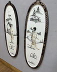 Pair of Wall Decor Panels Oriental Mother of Pearl (SKU409)