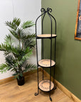 Wrought Iron 3 Tier Tall Plant Stand (SKU244)