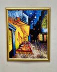 Gold Framed Print Van Gogh Cafe at Night (SKU440)