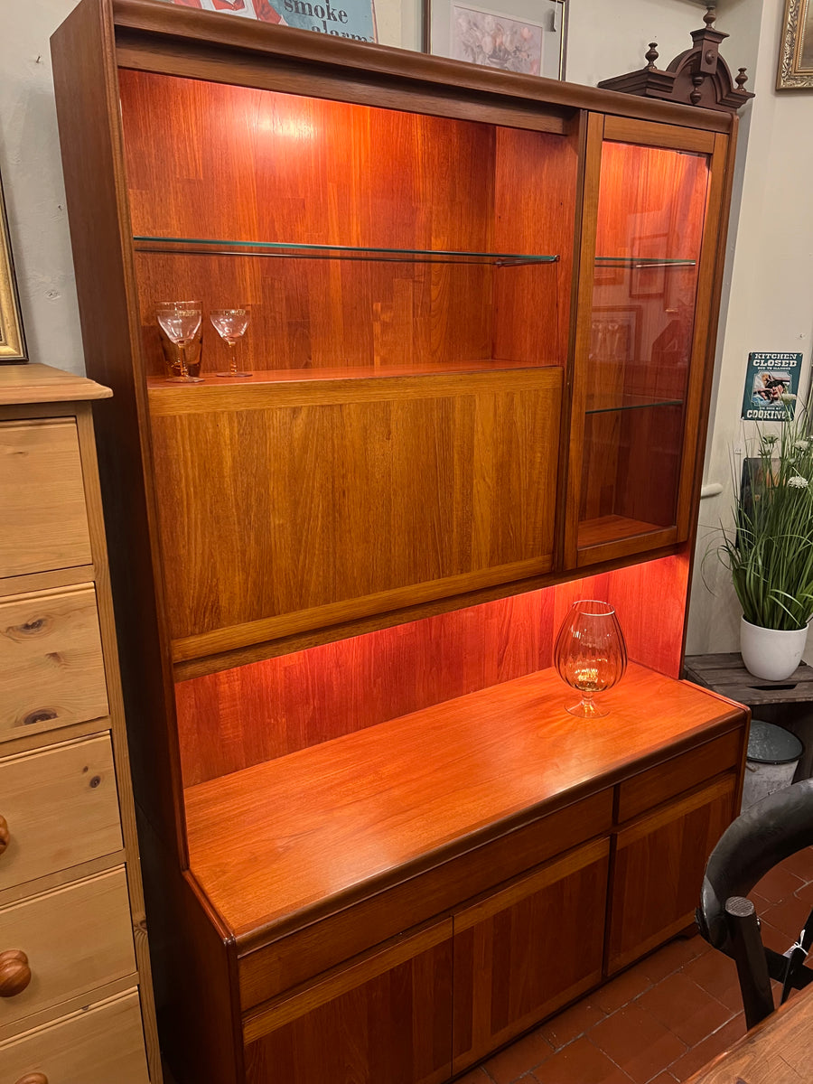 William Lawrence Teak Sideboard Drinks Cabinet Display (SKU71)