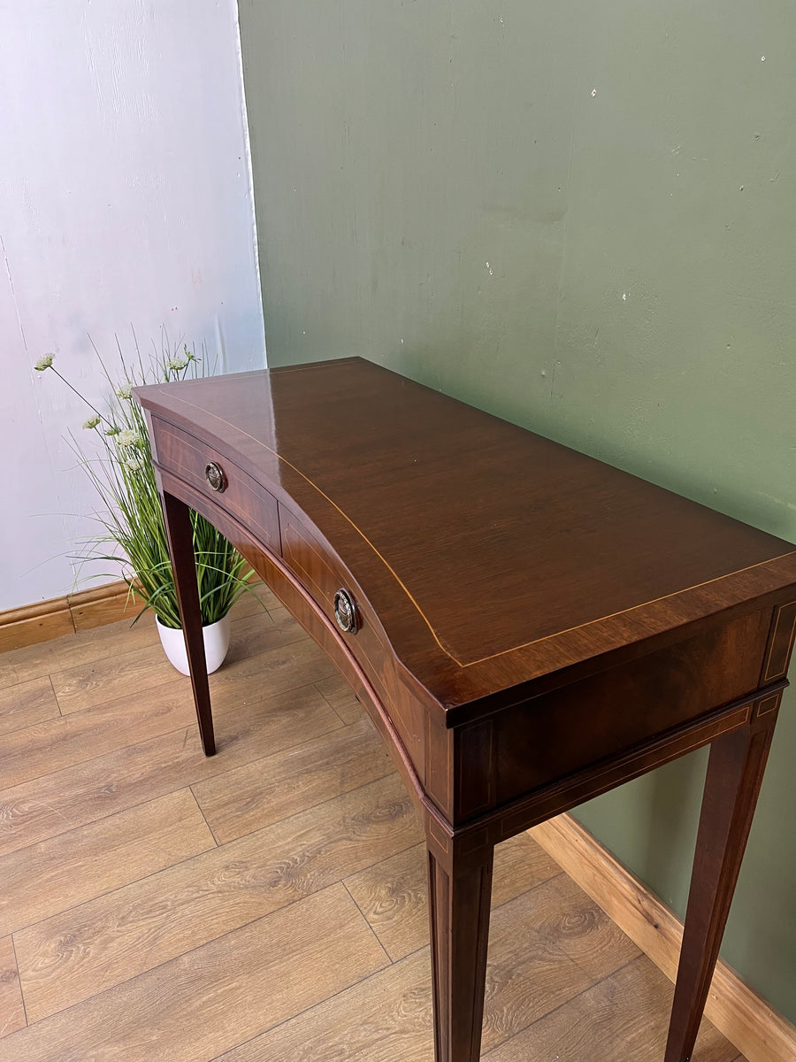 Vintage Large Inlaid Console Side Table (SKU248)