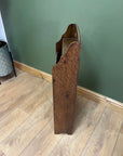 Antique Oak Newspaper / Mag Rack Stand (SKU83)