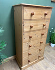 Tall Pine Chest Drawers (SKU164)