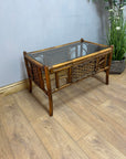 Vintage Bamboo Coffee Table (SKU103)