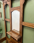 Antique Oak Hall Stand (SKU234)