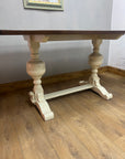 Vintage Dining Table Cream Base (SKU53)