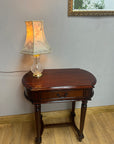 Crystal Glass Table Lamp with shade (SKU519)