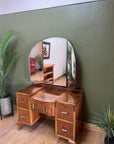 Art Deco Triple Mirror Dressing Table (SKU177)