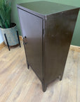 Vintage 1950's Metal Machinists Cabinet On Legs With Key (SKU233)