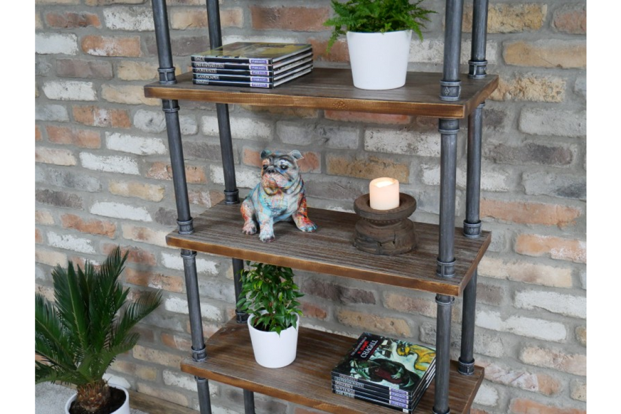 Industrial Style Pipe Shelves (SKU223)