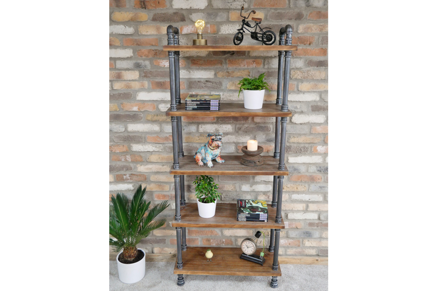 Industrial Style Pipe Shelves (SKU223)