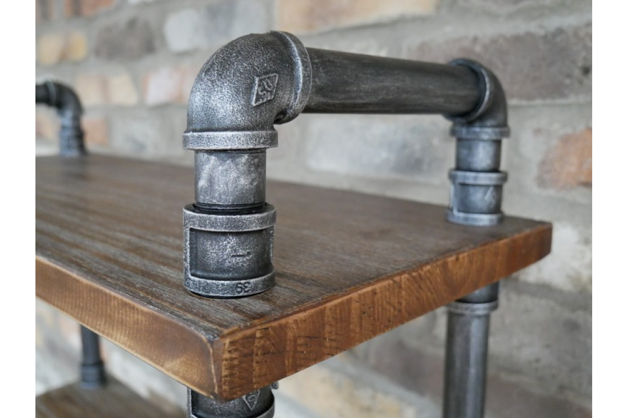 Industrial Style Pipe Shelves (SKU223)