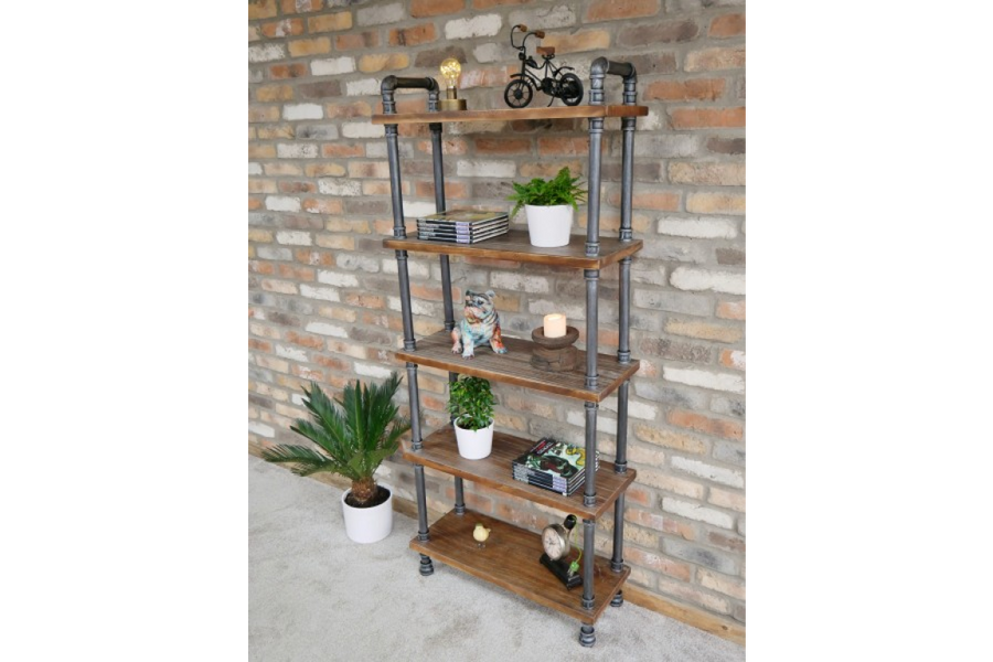 Industrial Style Pipe Shelves (SKU223)