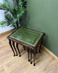 Vintage Mahogany Nest of 3 Tables (SKU98)