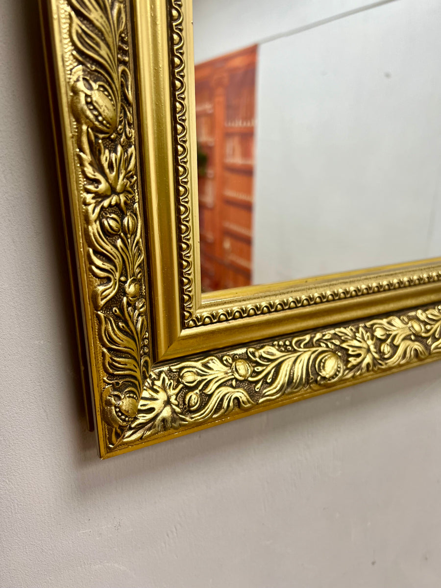 Vintage Gold Framed Mirror (SKU363)