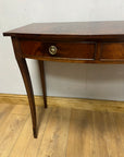 Vintage Bow Fronted Mahogany Console Table (SKU231)