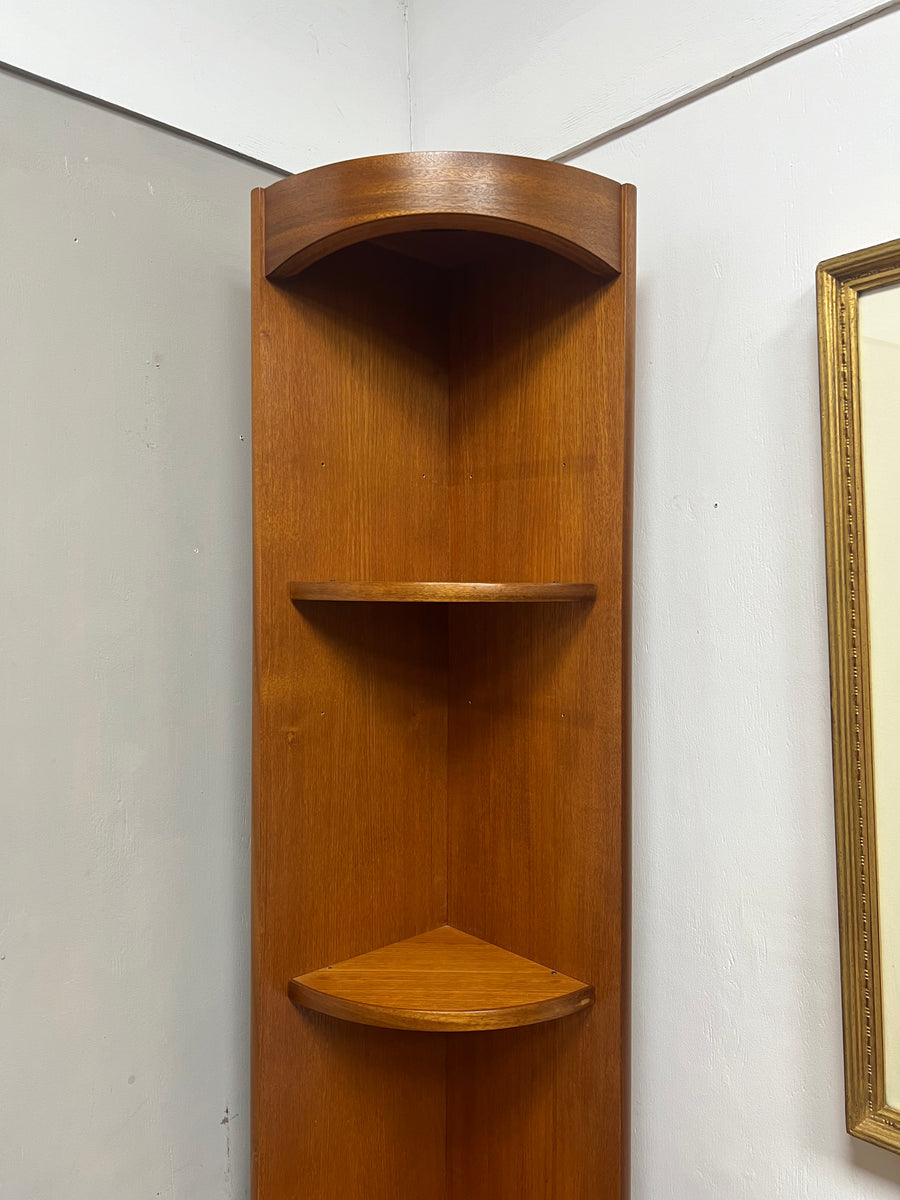 Retro Teak 1960s Nathan Corner Cabinet (SKU78)