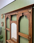 Antique Oak Hall Stand (SKU234)