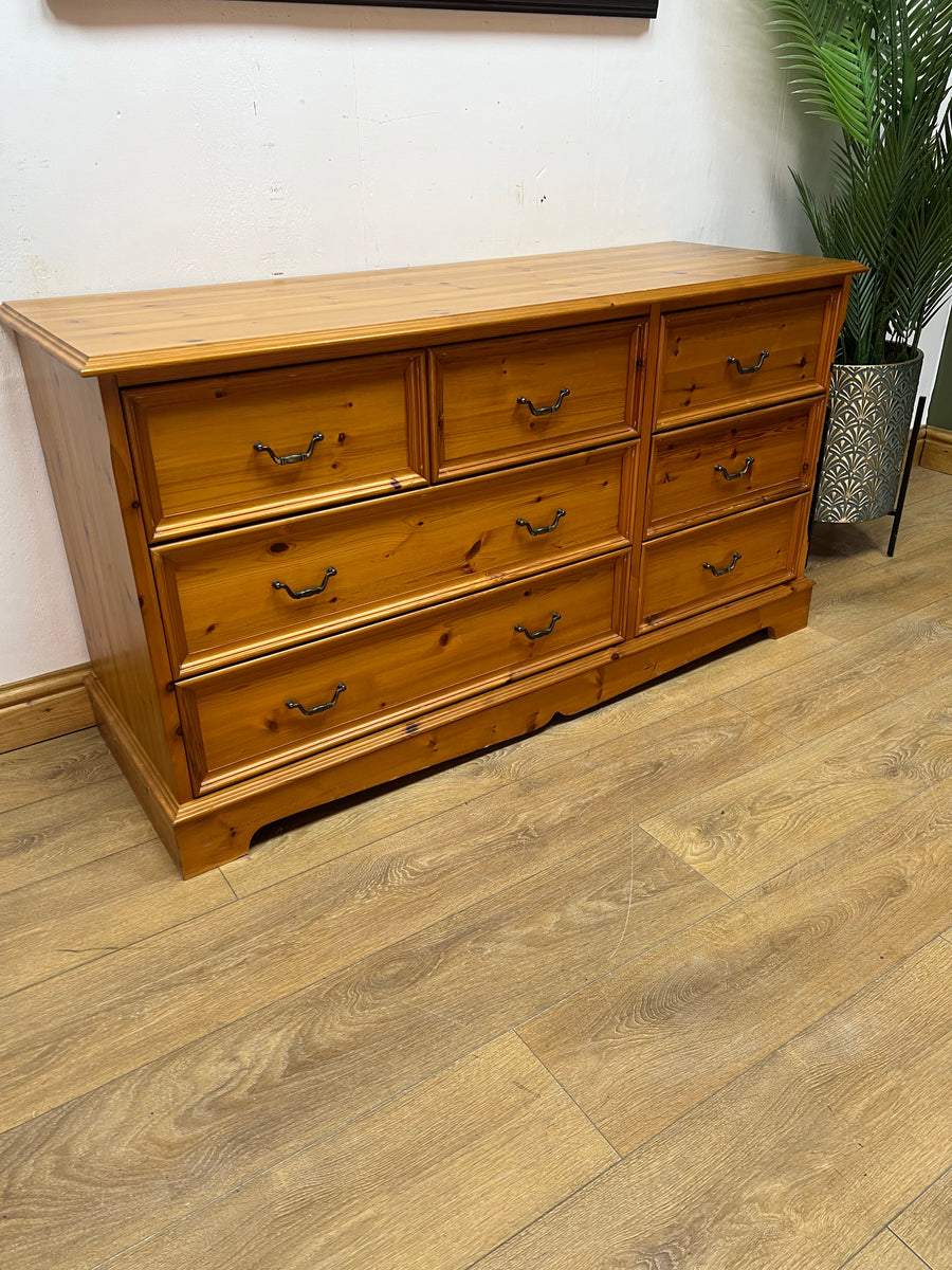 Large Pine Chest of 6 Drawers (SKU178)