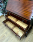 Vintage Mahogany Bureau With Key (SKU143)