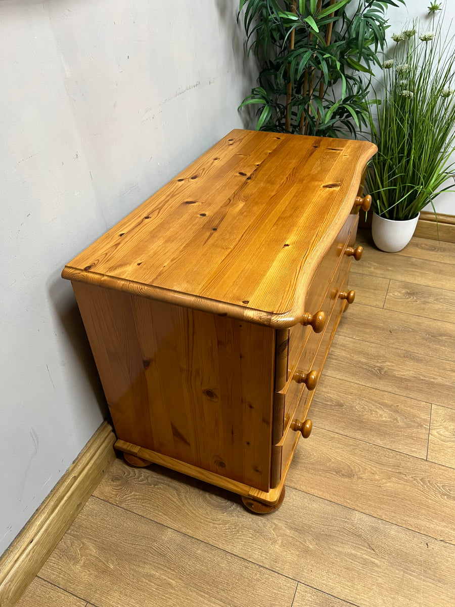 Low Pine Chest Drawers (SKU159)