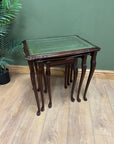 Vintage Mahogany Nest of 3 Tables (SKU98)