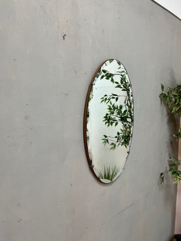 Art Deco Frameless Mirror (SKU314)