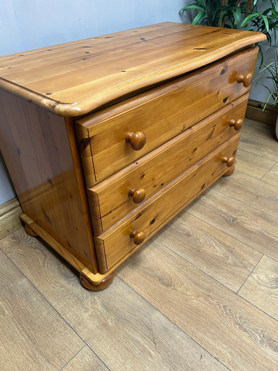 Low Pine Chest Drawers (SKU159)