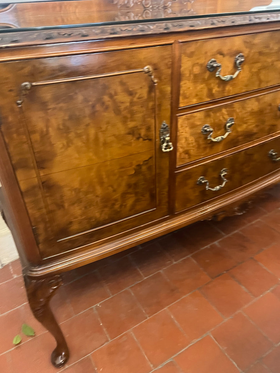 Vintage Burr Walnut Sideboard (SKU83)