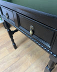 Antique Oak Ebonised Console Table (SKU224)