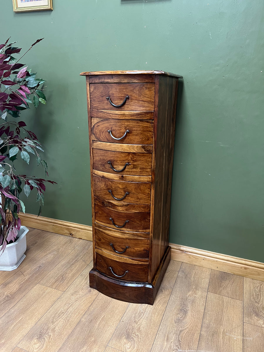 Vintage Tall Sheesham Chest of Drawers (SKU163)